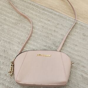 Betsey Johnson Blush Crossbody Bag